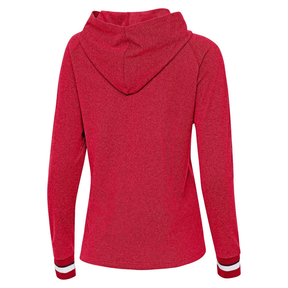 MLB Cleveland Guardians Antigua Women's Trek Pullover Hoodie