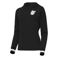 MLB Baltimore Orioles Antigua Women's Trek Pullover Hoodie