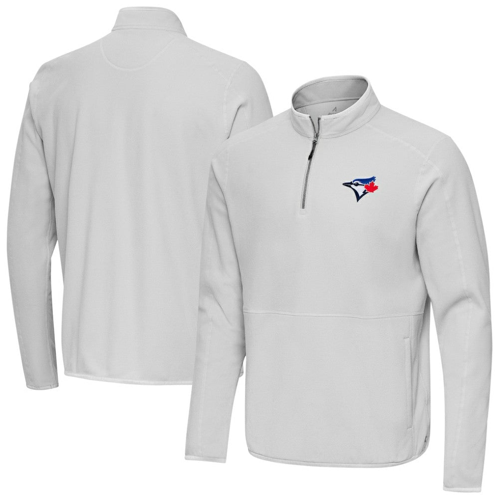 MLB Toronto Blue Jays Antigua Step Up Quarter-Zip Pullover