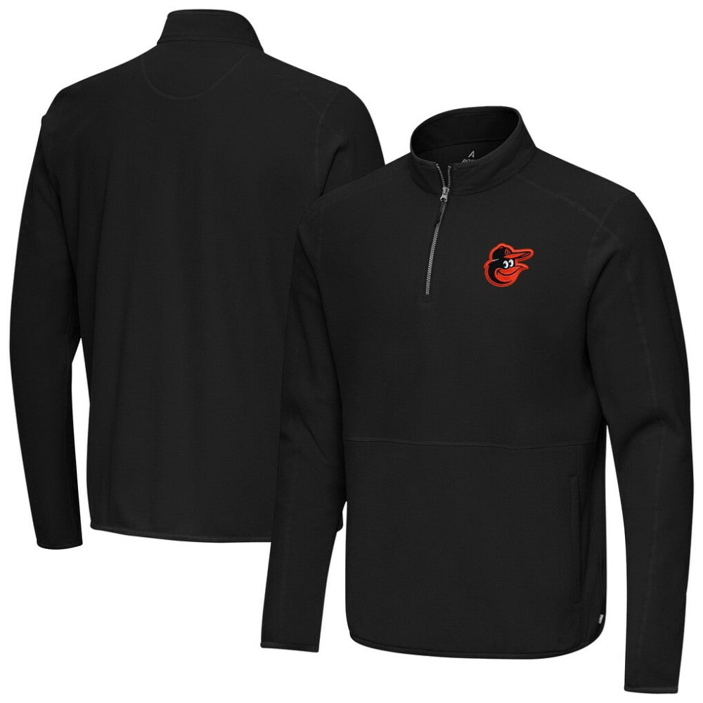 MLB Baltimore Orioles Antigua Step Up Quarter-Zip Pullover