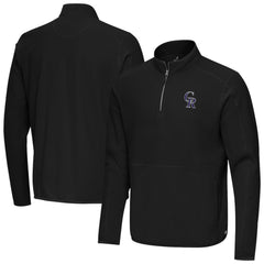 MLB Colorado Rockies Antigua Step Up Quarter-Zip Pullover