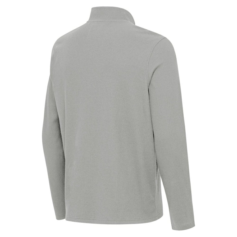 MLB Athletics Antigua Sync Tri-Blend Quarter-Zip Pullover