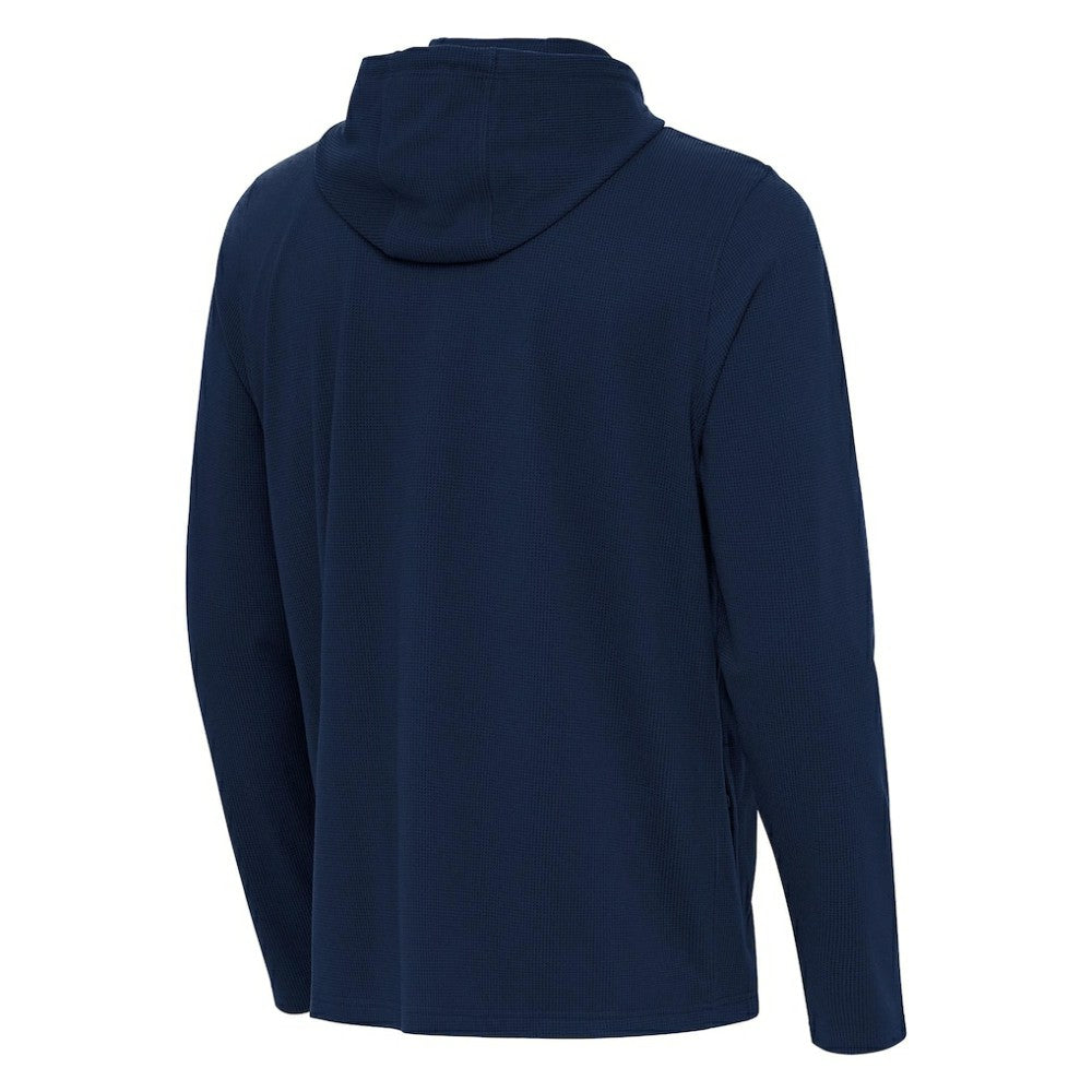 MLB Tampa Bay Rays Antigua Connected Quarter-Zip Pullover Hoodie