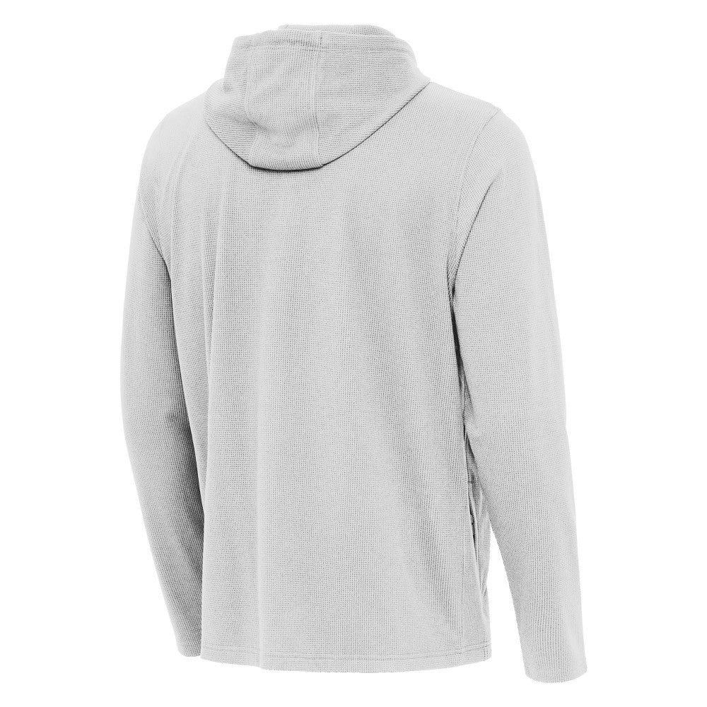 MLB Kansas City Royals Antigua Connected Quarter-Zip Pullover Hoodie