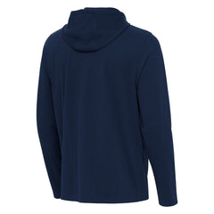 MLB Cleveland Guardians Antigua Connected Quarter-Zip Pullover Hoodie