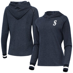MLB Seattle Mariners Antigua Women's Trek Pullover Hoodie