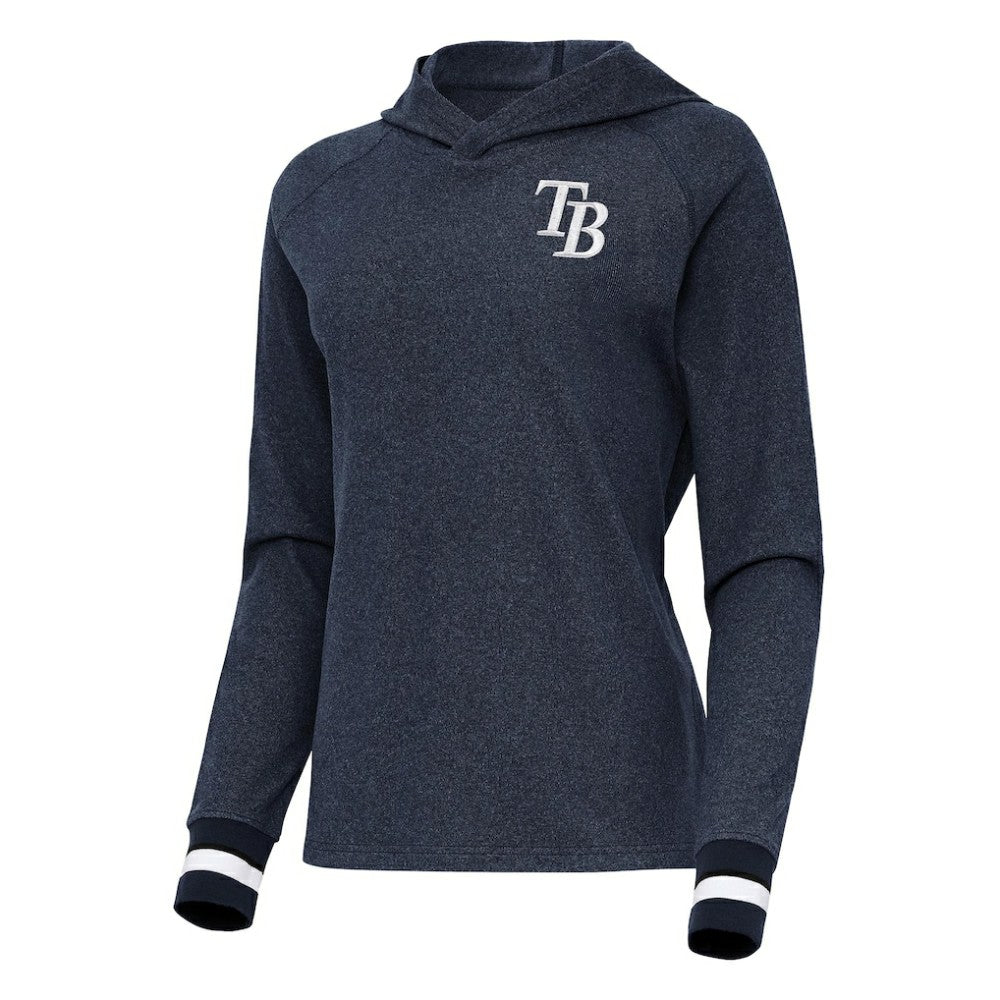 MLB Tampa Bay Rays Antigua Women's Trek Pullover Hoodie