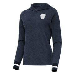 MLB Milwaukee Brewers Antigua Women's Trek Pullover Hoodie