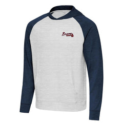 MLB Atlanta Braves Antigua Urgent Pullover Hoodie