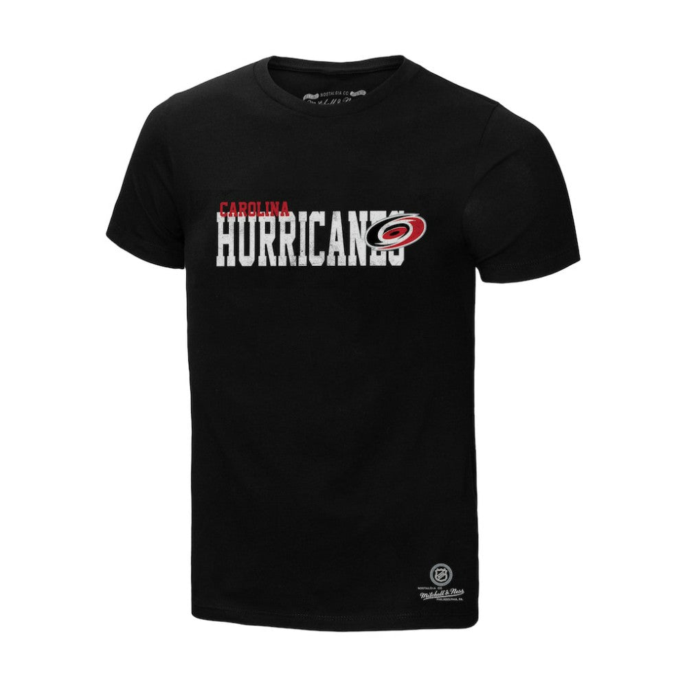 NHL Black Carolina Hurricanes Mitchell & Ness Home T-Shirt
