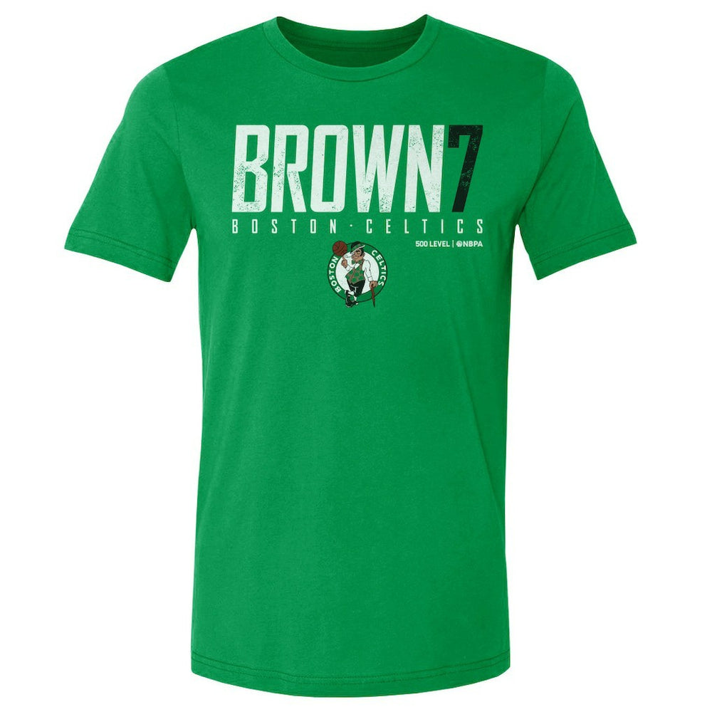 NBA Jaylen Brown Boston Celtics 500 Level Elite Player T-Shirt