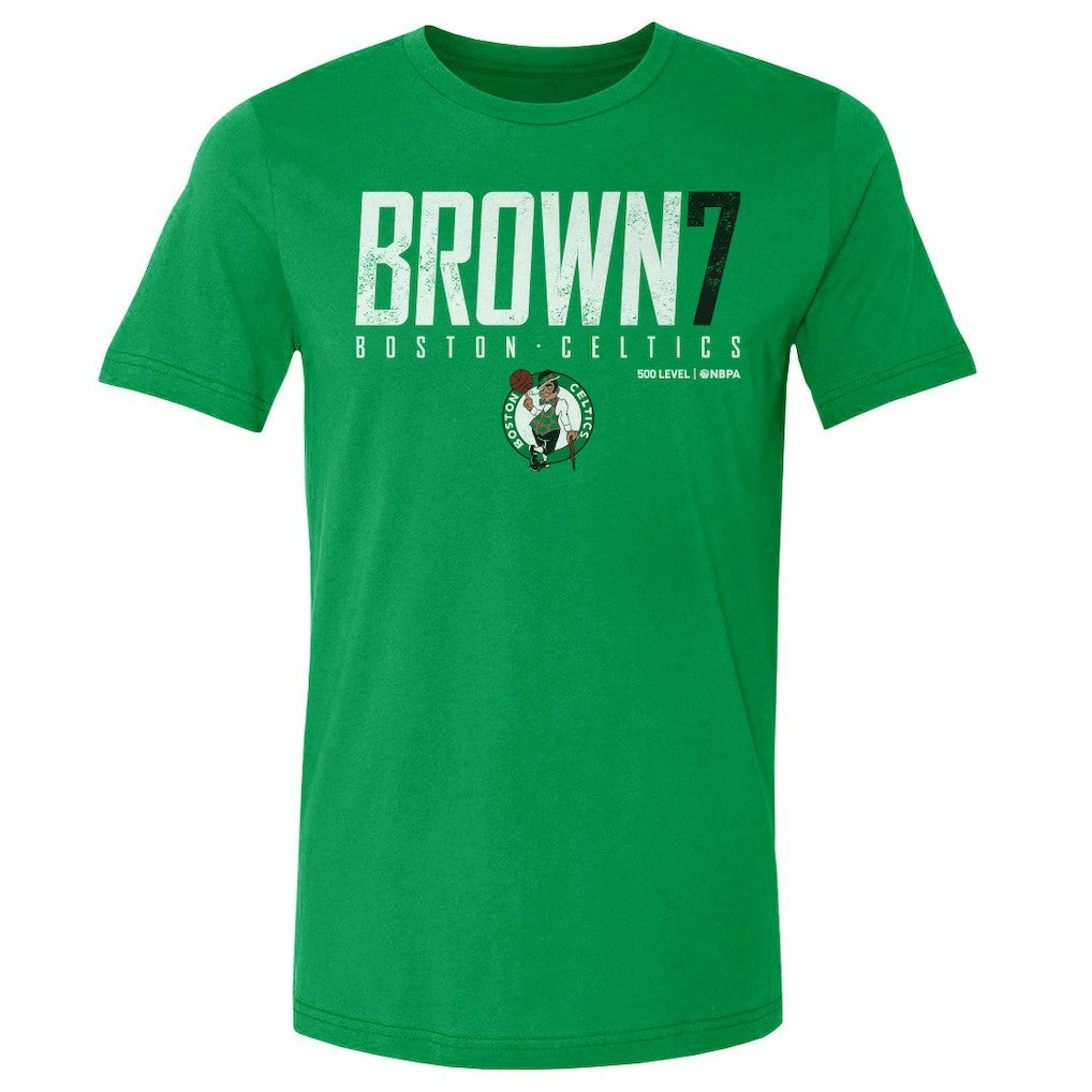 NBA Jaylen Brown Boston Celtics 500 Level Elite Player T-Shirt