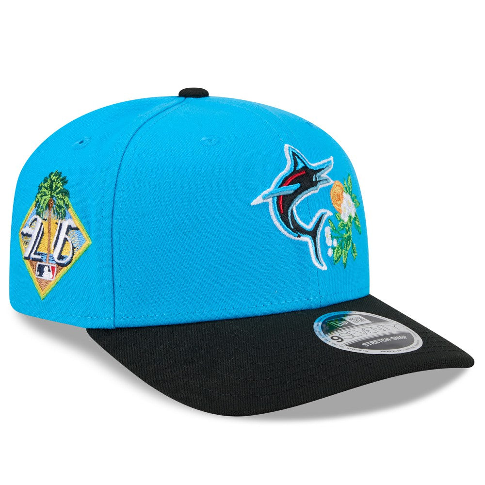 MLB Miami Marlins New Era 2026 Spring Training 9SEVENTY Adjustable Hat