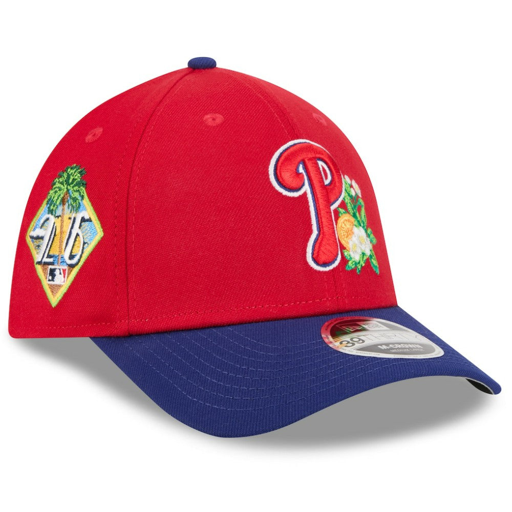 MLB Philadelphia Phillies New Era 2026 Spring Training M-Crown 39THIRTY Flex Hat