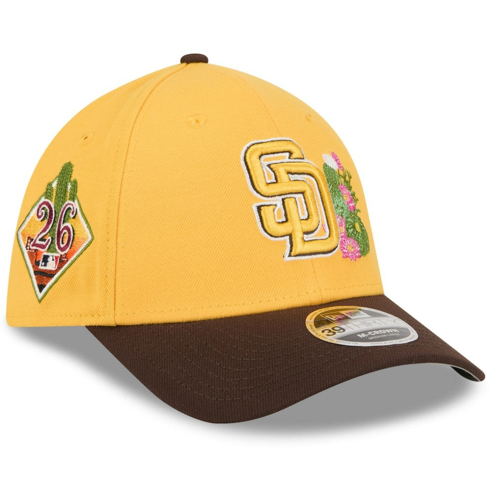 MLB San Diego Padres New Era 2026 Spring Training M-Crown 39THIRTY Flex Hat