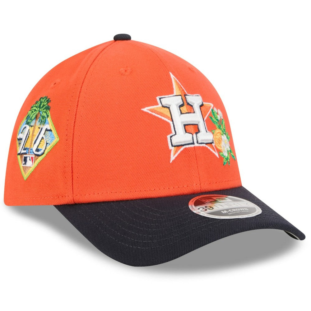 MLB Houston Astros New Era 2026 Spring Training M-Crown 39THIRTY Flex Hat