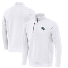 NHL White Utah Mammoth Antigua Generation Quarter-Zip Pullover