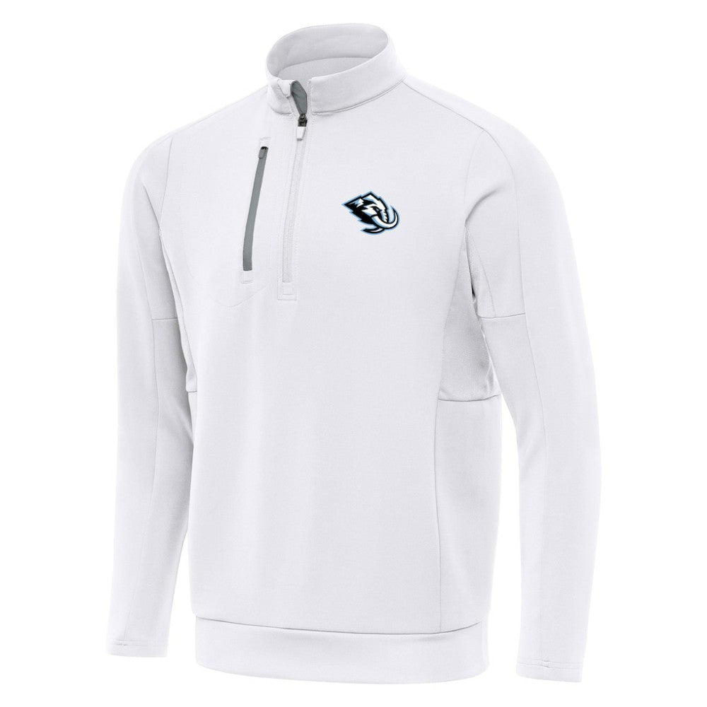 NHL White Utah Mammoth Antigua Generation Quarter-Zip Pullover