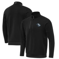 NHL Black Utah Mammoth Antigua Generation Quarter-Zip Pullover