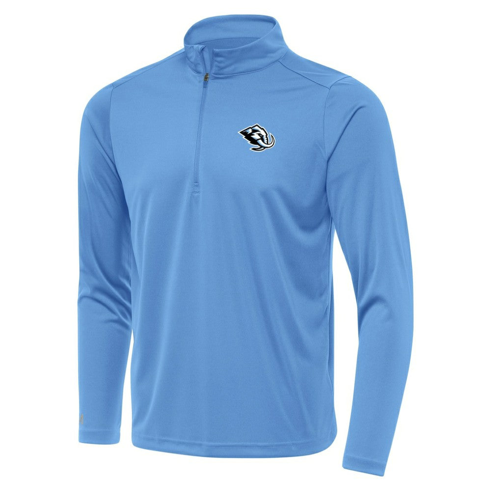 NHL Powder Blue Utah Mammoth Antigua Tribute Quarter-Zip Pullover