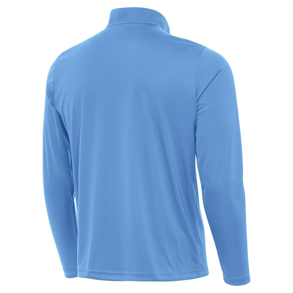 NHL Powder Blue Utah Mammoth Antigua Tribute Quarter-Zip Pullover