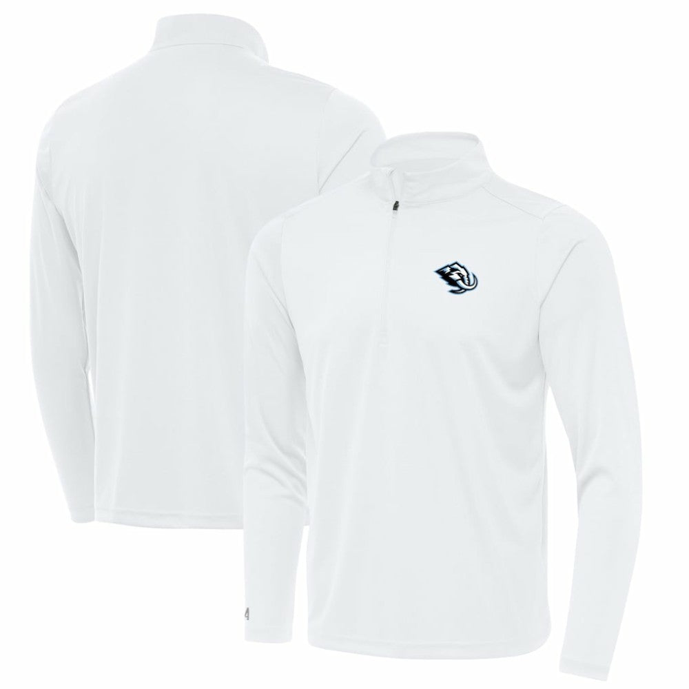 NHL White Utah Mammoth Antigua Tribute Quarter-Zip Pullover