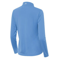NHL Powder Blue Utah Mammoth Antigua Women's Tribute Half-Zip Pullover