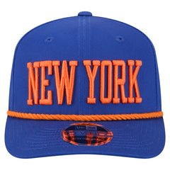 NBA New York Knicks Wordmark Rope 9SEVENTY Adjustable Hat