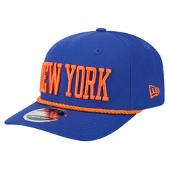 NBA New York Knicks Wordmark Rope 9SEVENTY Adjustable Hat