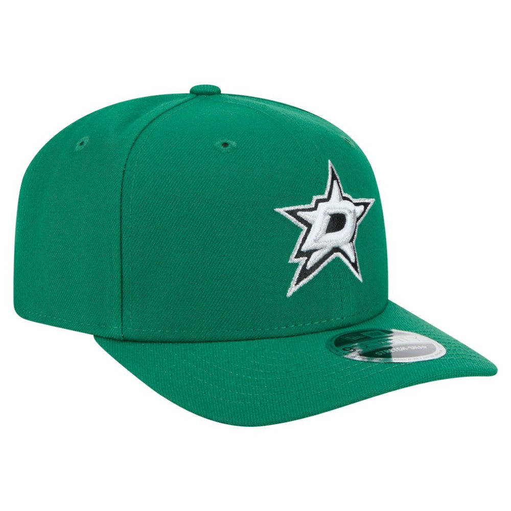 NHL Kelly Green Dallas Stars New Era Logo Basic 9SEVENTY Adjustable Hat