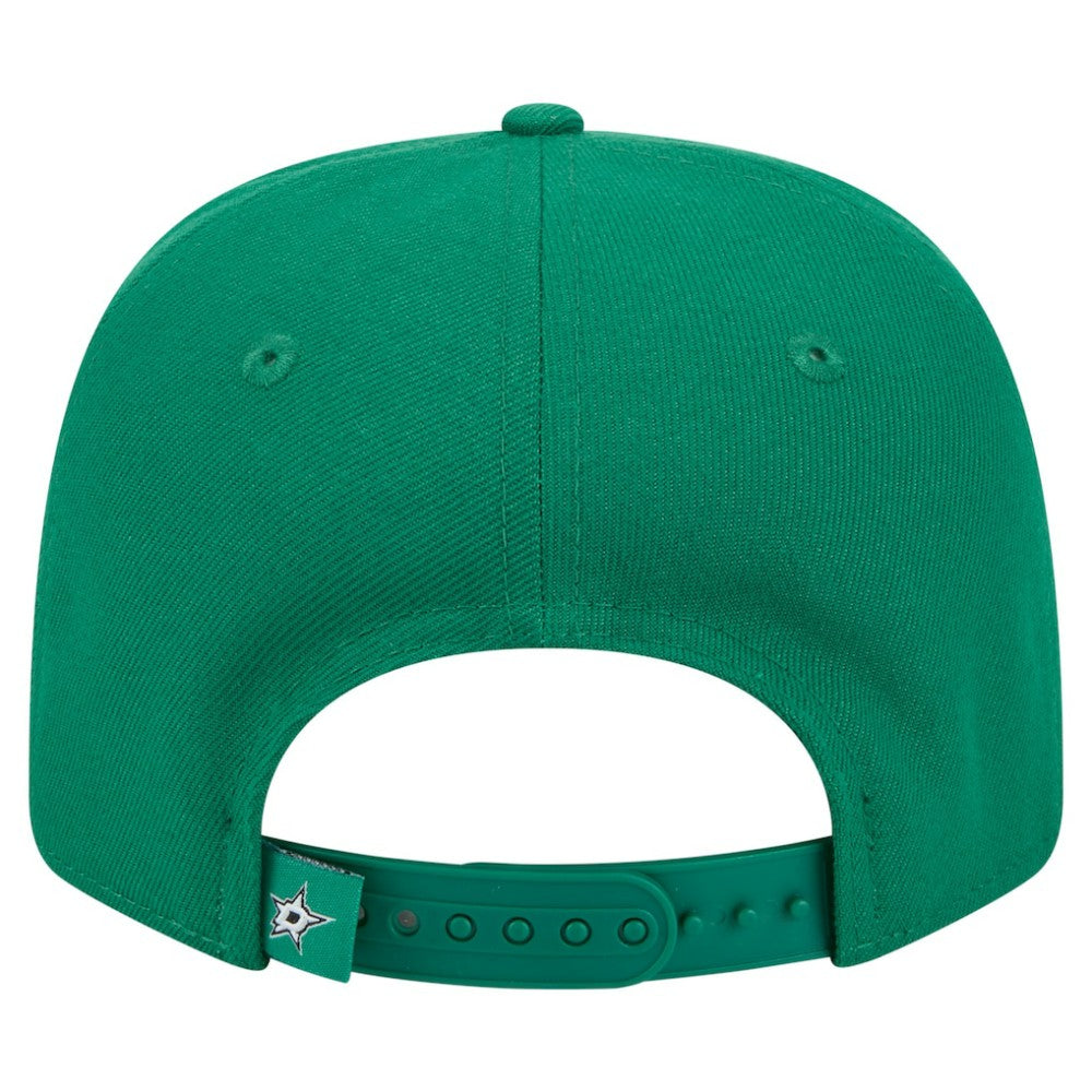 NHL Kelly Green Dallas Stars New Era Logo Basic 9SEVENTY Adjustable Hat