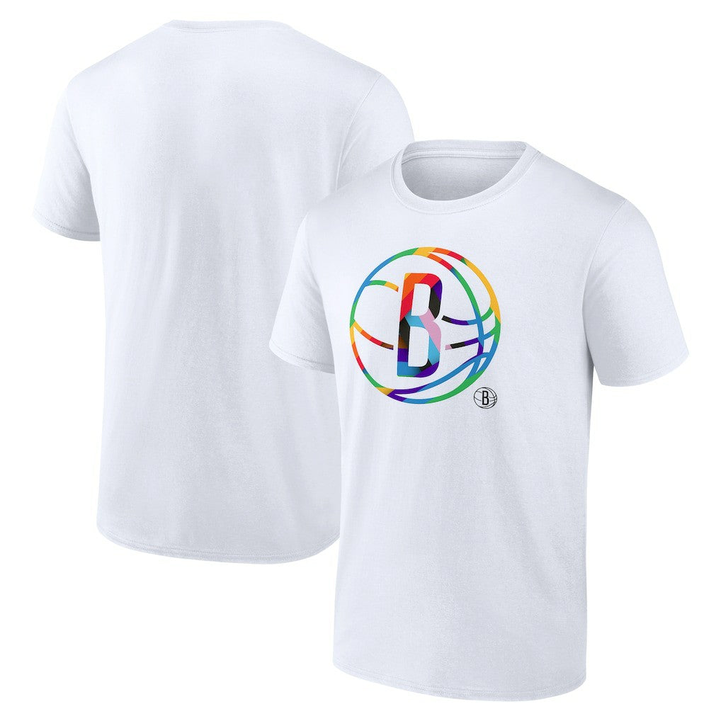 NBA Brooklyn Nets Team Logo Pride T-Shirt