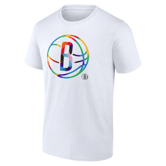 NBA Brooklyn Nets Team Logo Pride T-Shirt