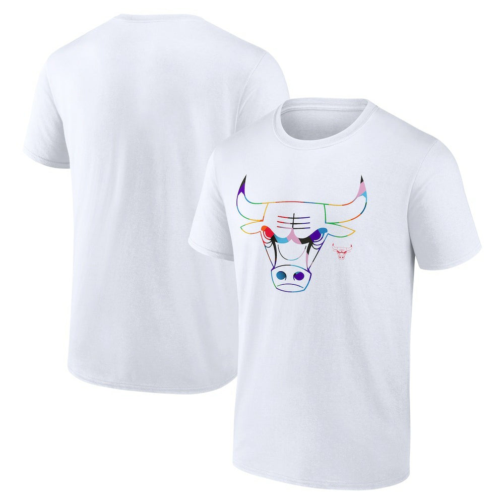 NBA Chicago Bulls Team Logo Pride T-Shirt sale