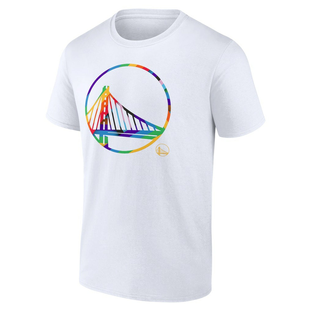NBA Golden State Warriors Team Logo Pride T-Shirt sale