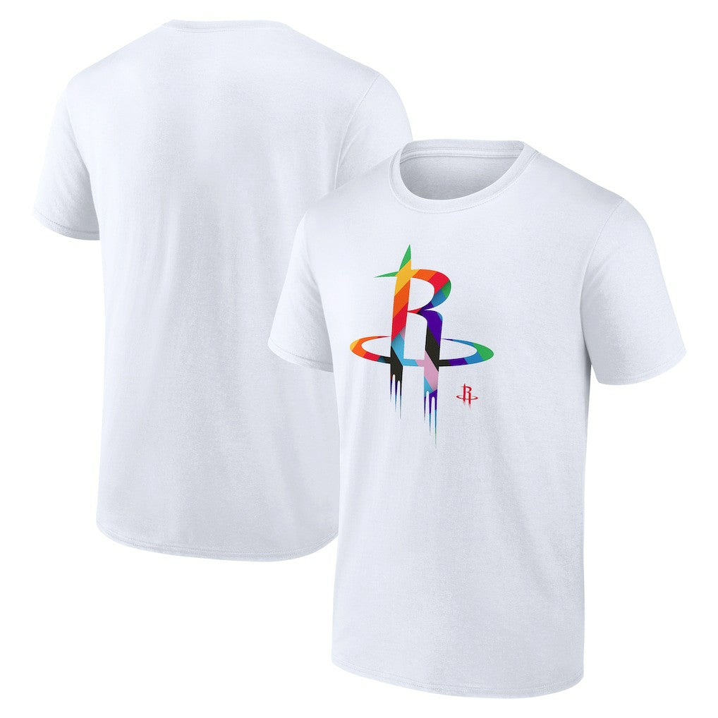 NBA Houston Rockets Team Logo Pride T-Shirt