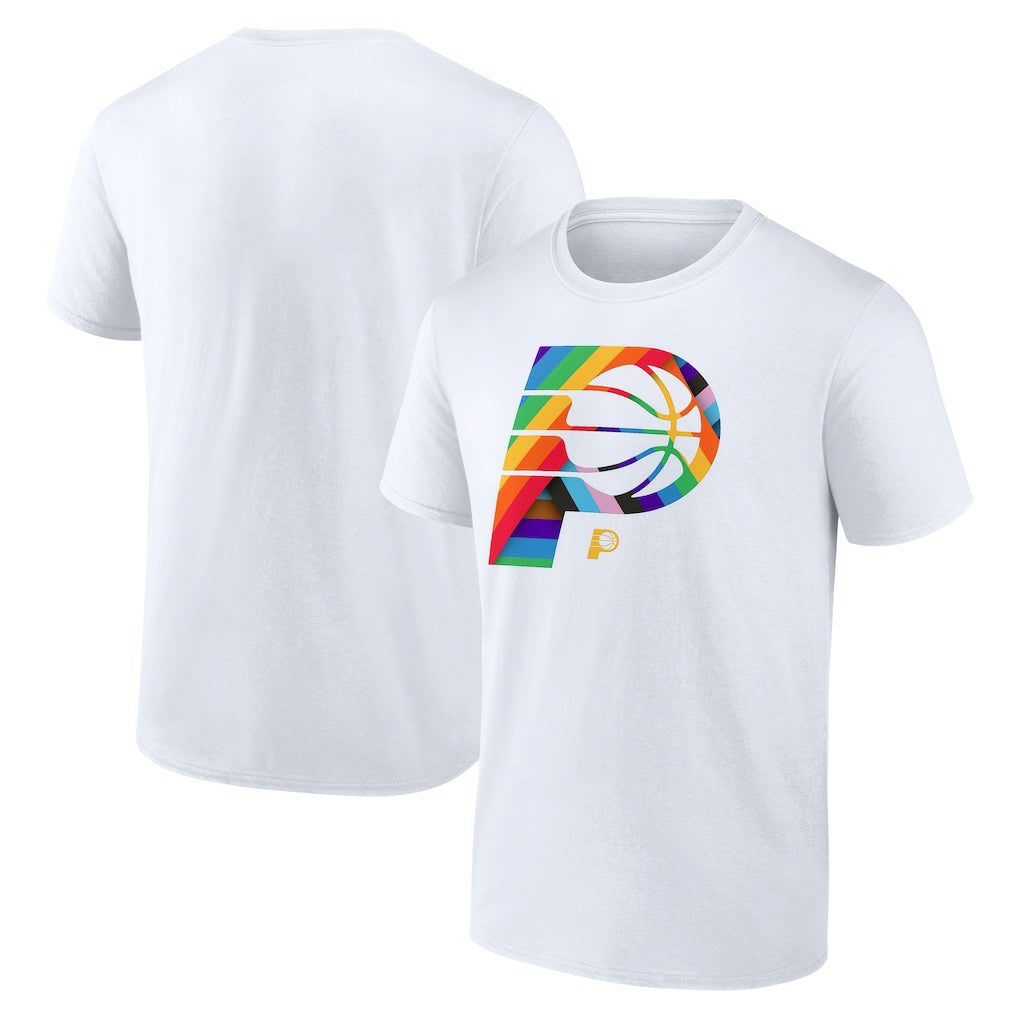 NBA Indiana Pacers Team Logo Pride T-Shirt