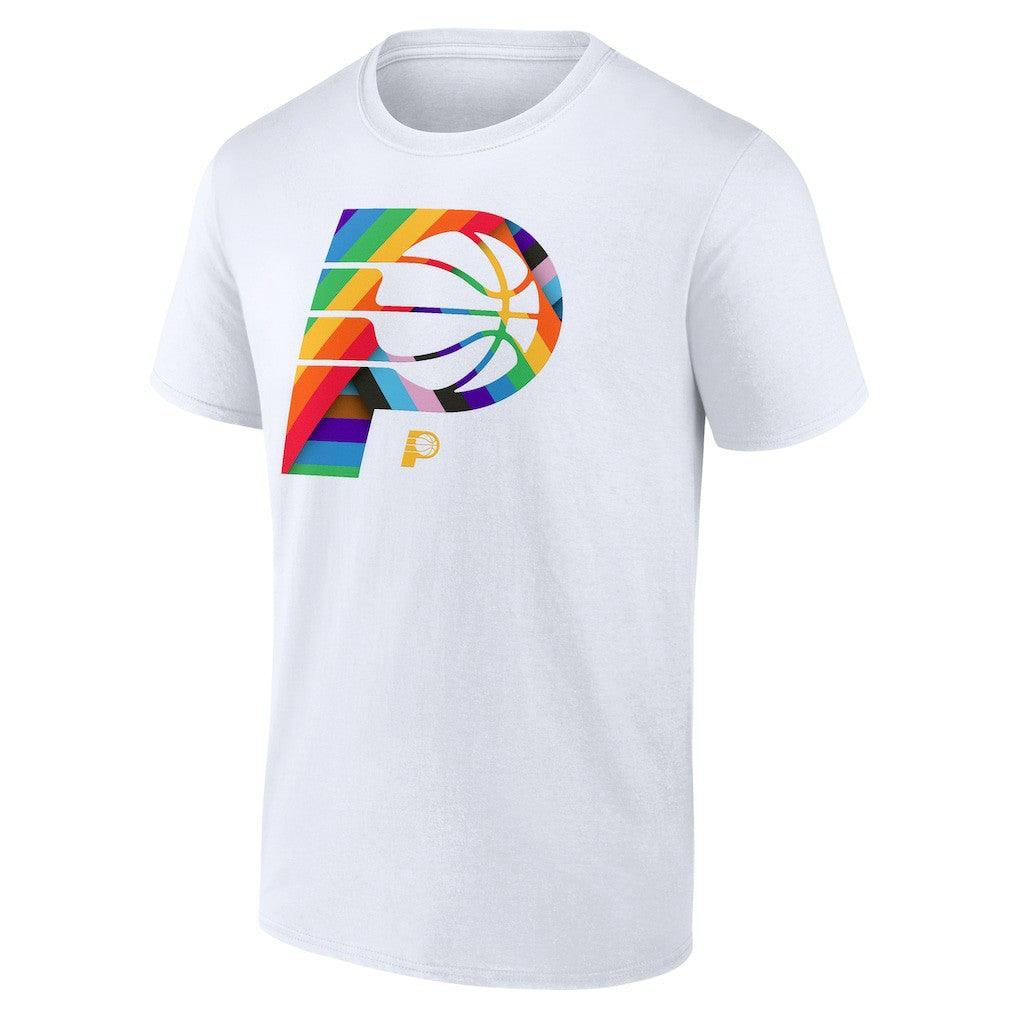 NBA Indiana Pacers Team Logo Pride T-Shirt