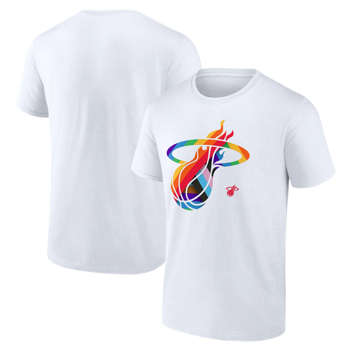 NBA Miami Heat Team Logo Pride T-Shirt