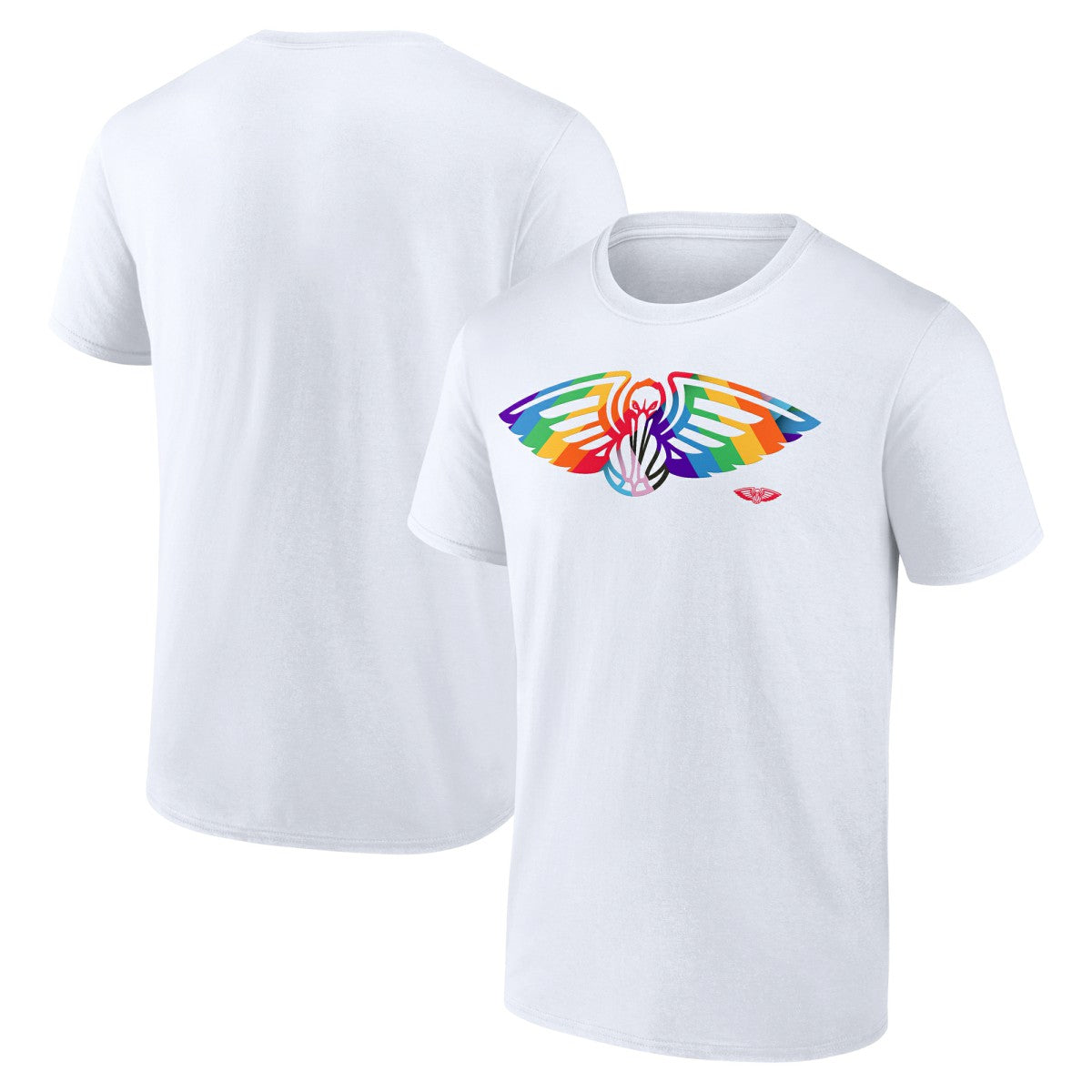 NBA New Orleans Pelicans Team Logo Pride T-Shirt