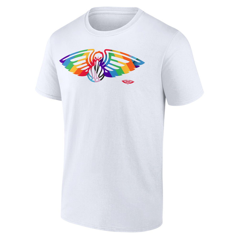 NBA New Orleans Pelicans Team Logo Pride T-Shirt