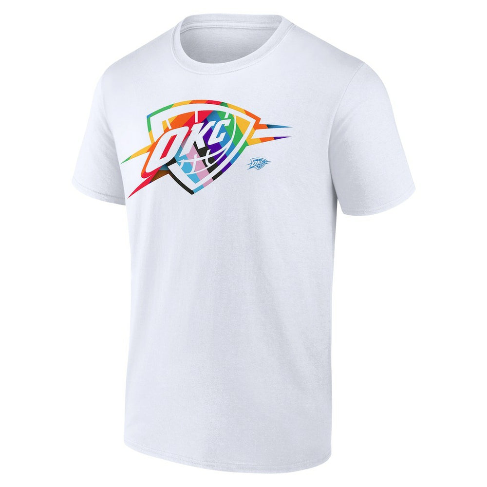 NBA Oklahoma City Thunder Team Logo Pride T-Shirt