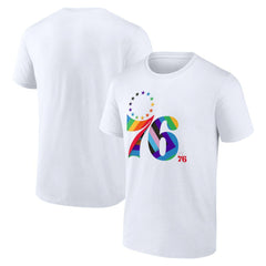 NBA Philadelphia 76ers Team Logo Pride T-Shirt