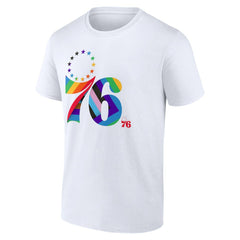 NBA Philadelphia 76ers Team Logo Pride T-Shirt
