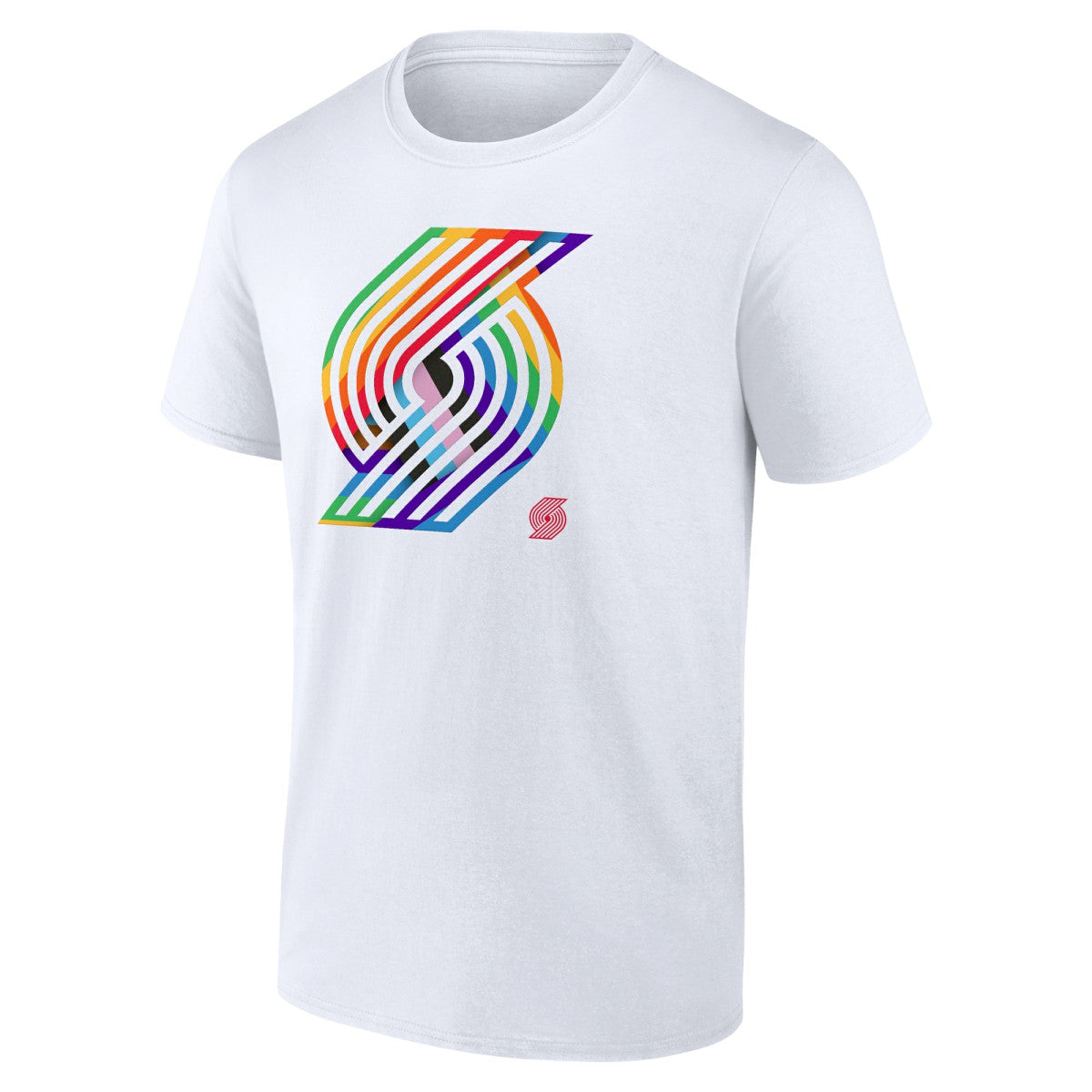NBA Portland Trail Blazers Team Logo Pride T-Shirt
