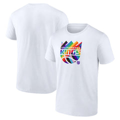 NBA Sacramento Kings Team Logo Pride T-Shirt
