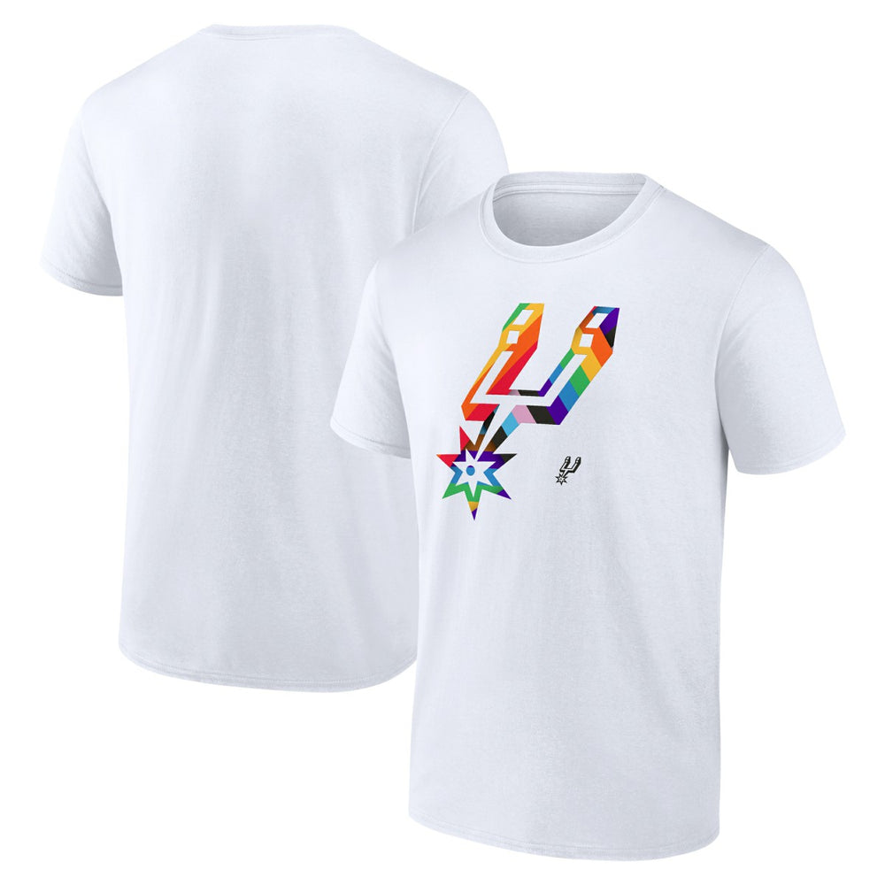 NBA San Antonio Spurs Team Logo Pride T-Shirt