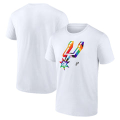 NBA San Antonio Spurs Team Logo Pride T-Shirt