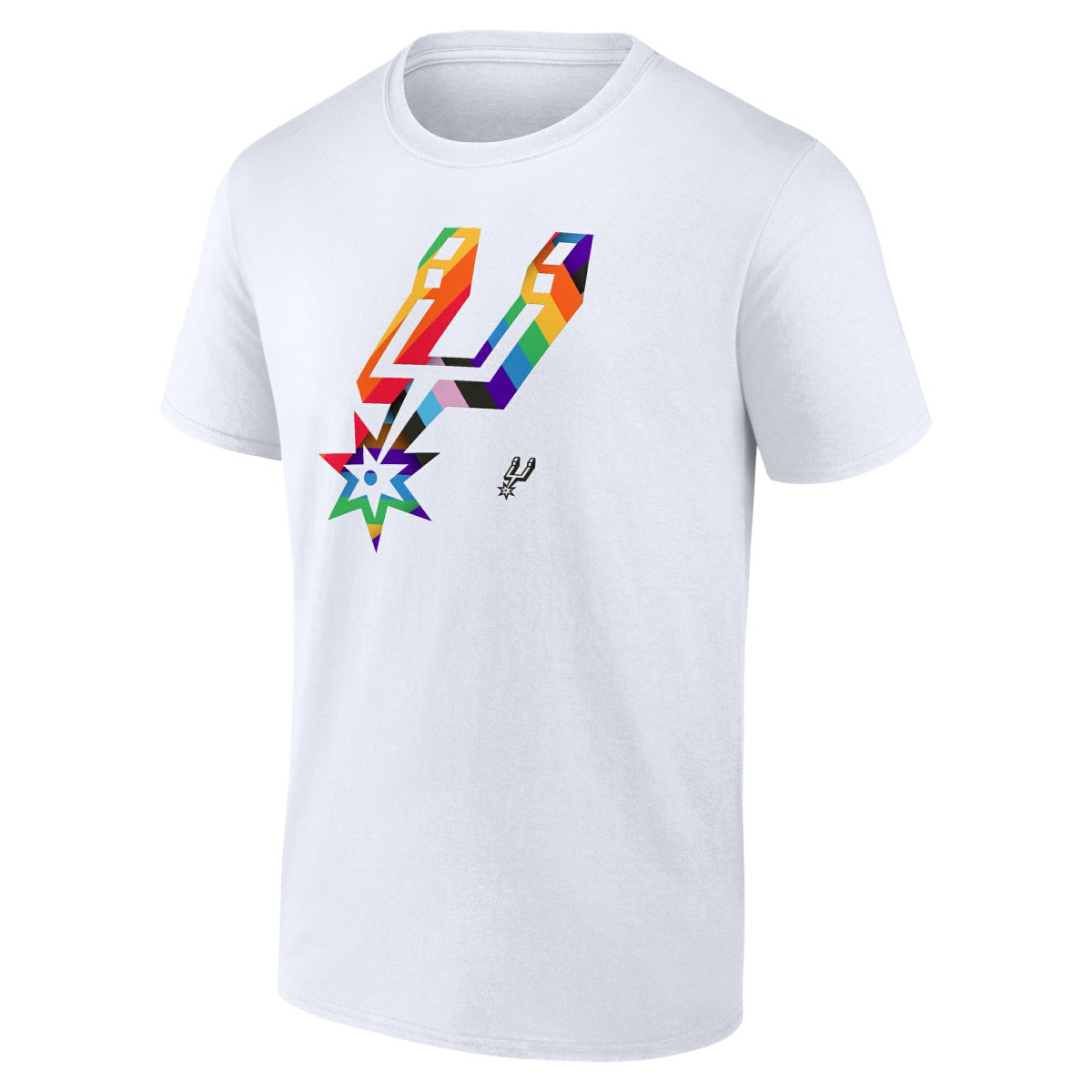 NBA San Antonio Spurs Team Logo Pride T-Shirt