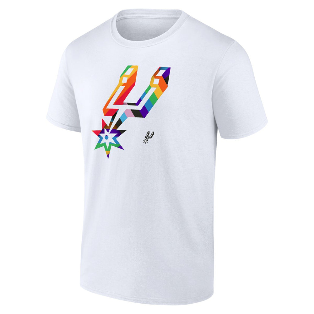 NBA San Antonio Spurs Team Logo Pride T-Shirt